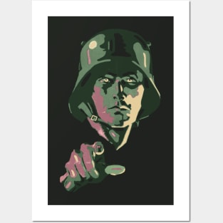 WW2 German Soldier Posters and Art